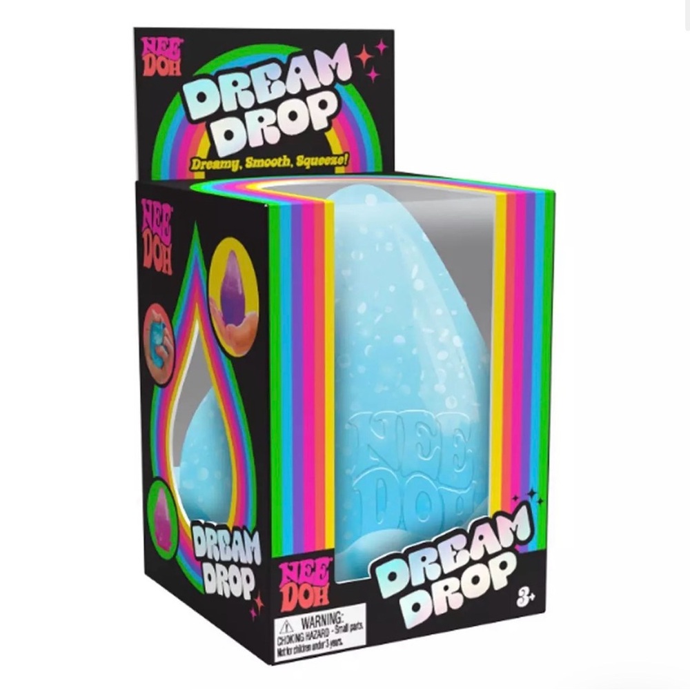 Nee Doh Dream Drop Squeeze Toy - Colors Vary